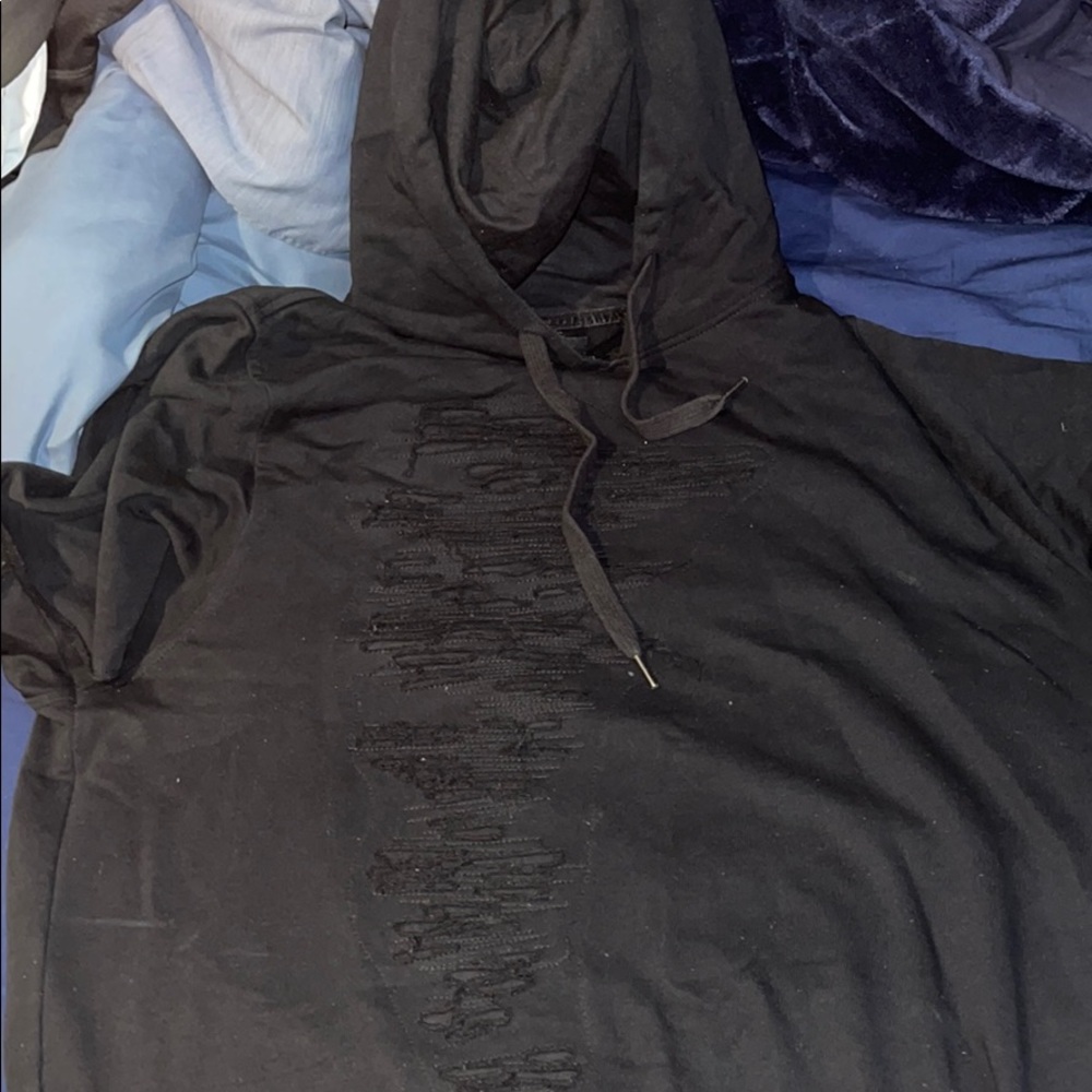 Short sleeve hoody